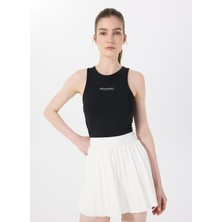 Discovery Expedition D5SL-TST3560 Siyah Bisiklet Yaka Relaxed Düz Kadın T-Shirt