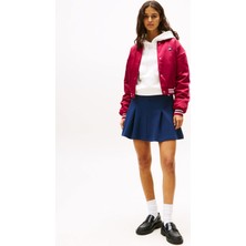 Tommy Jeans Yüksek Bel Mavi Kadın Kısa Etek DW0DW20268C1G