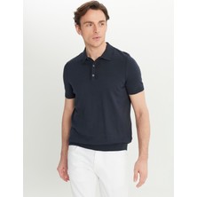 Altınyıldız Classics Polo Yaka Standart Lacivert Erkek Kazak ACE072252049_LAC