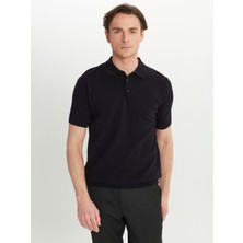 Altınyıldız Classics Polo Yaka Standart Siyah Erkek Kazak ACE072252045_SYH