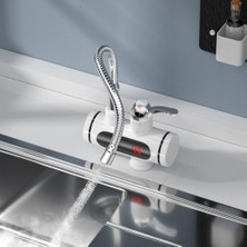 Alchemy Elektrikli Sıcak ve Soğuk Su Isıtıcı Musluk Hızlı Isıtma Musluk Konnektörü 3000W Abd Fişi Için (Yurt Dışından)