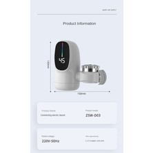 Alchemy 3000W Anında Elektrikli Sıcak Su Isıtıcı Musluk Dijital Ekranlı Banyo Için Isıtma Musluğu Ab Fişi (Yurt Dışından)