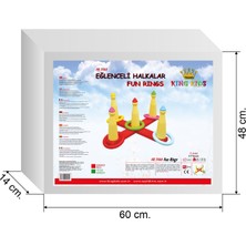 Bahçe Oyuncak Eğlenceli Halkalar - Halka Atma Aktivite Oyuncak