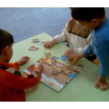Ahşap Puzzle Seti 12 Li Eğitici Anaokulu Okul Öncesi Konulu Eğitici Yapboz(mevsimler meslekler hayvanlar alfabe sayı vs)