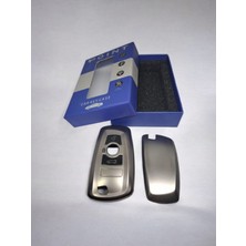 Anahtarlık Kabı Sılıkonlu Grı Bmw Model Lux Kutulu