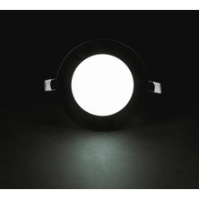 10 Adet Noas YL10 0600 S 6W Sıva Altı Siyah Kasa LED Spot 6500K Beyaz Işık