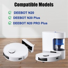 Bearrt Ecovacs Deebot N20 Plus /N20 /N20 Pro Plus Elektrikli Süpürge Yedek Parçaları Için 13 Adet Silindir Yan Fırça Filtre Paspas Bezi (Yurt Dışından)