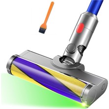 Bearrt Dyson V7 V8 V10 V11 V15 Kablosuz Temizleyiciler Için Toz Algılama Işığına Sahip Elektrikli Süpürge Başlıkları Sert Zemin Fırça Başlığı (Yurt Dışından)