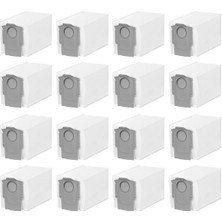 Bearrt Roborock S8 Maxv Ultra/q Revo/q Revo Maxv/q Revo S/q Revo Pro/s8 Max Ultra/q Revo Master Vakum Parçaları Için 16 Adet Toz Torbası (Yurt Dışından)