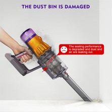 Bearrt Dyson V10 Slim V12 Dijital Slim Elektrikli Süpürge Aksesuarları Toz Kovası Toplayıcısı Için Yedek Toz Haznesi ve Filtre (Yurt Dışından)