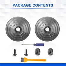 Bearrt Dyson Yüksek Torklu Temizleme Başlığı Için V-Bilyalı Tekerlek, Dyson V6 V7 V8 V10 V11 V15 Kablosuz Elektrikli Süpürge Için Uygun (Yurt Dışından)