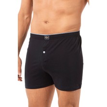 Özkan Underwear Özkan 0041 5'li Paket Erkek %100 Pamuklu Şardonlu Klasik Rahat Kesim Havlu Bel Süprem Penye Boxer