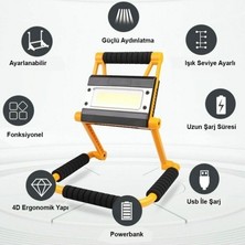 1300 Lümen Güçlü powerbank özelikli kamp lambası  WT-328