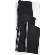 Yanı Püsküllü Tam Kalıp Pantolon