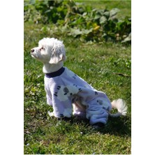 Peti Tailor Köpek Kıyafeti Polar Tulum Lamp Kuzu Desenli