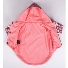 Peti Tailor Köpek Kıyafeti Kapüşonlu Mont Yağmurluk Pink Color
