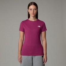 The North Face The Northfacew Ss Sd Slım Tee Kadın Tişört Nf0a87nh6eo1