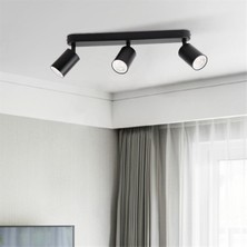 Alchemy LED Parlama Önleyici Spot Avize Tavan Lambası Yatak Odası Koridor Ray Spot Işık Ev ve Dekor Için Çift Kafa (Yurt Dışından)