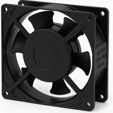 BRK 120X120X38 220V Ac 5 Kanatlı Rulmanlı Brk Fan