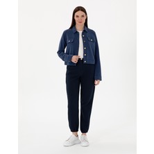 Pierre Cardin Kadın Lacivert Jogger Fit Eşofman Altı 50297842-VR033