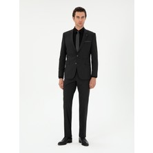 Cacharel Erkek Antrasit Slim Fit Klasik Takım Elbise 50310167-VR006