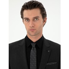 Cacharel Erkek Antrasit Slim Fit Klasik Takım Elbise 50310167-VR006