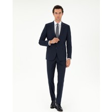 Cacharel Erkek Lacivert Slim Fit Klasik Takım Elbise 50310167-VR033