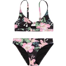 Roxy Shadow Floral Bralette Set Kız Çocuk Bikini