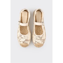 Elle Ekru Kadın Espadril