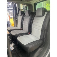K-Design Citroen Berlingo Araca Özel Oto Koltuk Kılıfı -  Tay Tüyü ve Deri