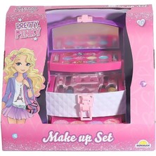 4279 3 Katmanlı Çantalı Makyaj Seti -Sunman