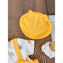 Kids Kingdom Slopet Tulum Kulaklı Çıtçıtlı Badili Cep Detaylı Erkek Bebek Takım