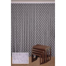 Kalpli Model Beyaz Renk Ip Perde Hazır Ip Perde 300*270