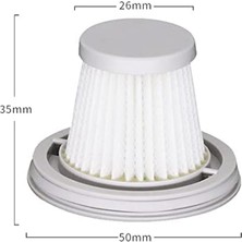 Paxlwbwt 2x Hepa Filtre Elektrikli Süpürge Mini El Tipi Hepa (Yurt Dışından)