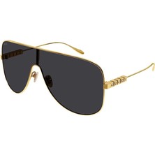 Gucci GG 1436S 001 99 Unisex Blok Cam Gold  Metal Güneş Gözlüğü