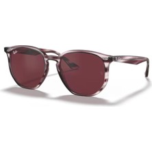 Ray-Ban Rb 4306 643175 54 Unisex Oval Çok Renkli Kemik Güneş Gözlüğü