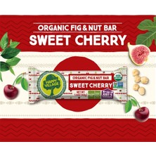 Happy Village Organik Kiraz&incir&fındık Bar-Meyve Barı- Organik Meyve Barı- Glutensiz- Vegan- 40 gr x 16 Ad.