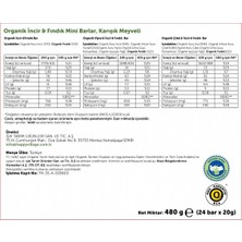 Happy Village Organik Meyve & Fındık Karışık Mini Bar Paketi -Meyve Barı- Organik- Glutensiz- Vegan20 gr x 24 Ad.