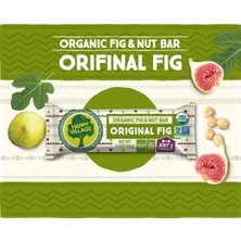 Happy Village Organik Meyve Bar Incir&fındık Bar-Orijinal Incir-Meyve Barı- Organik Meyve Barı- Glutensiz- Vegan 40 gr x 4 Ad.