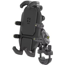 Smnu Exo Monster Pro Titreşim Önleyici Gidon Bağlantılı Telefon Tutucu Siyah