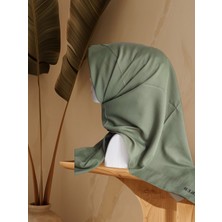 Aker Eşarp Mint Yeşili Düz Koton Eşarp 952