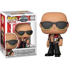 Funko Pop Wwe Wrestlemania - The Rock "final Boss" Special Edition NO:168