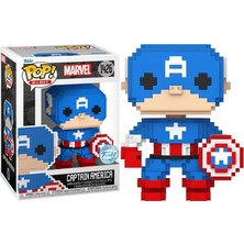 Funko Pop 8-Bit Marvel - Captain America Special Edition NO:1426 Booble-Head