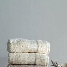 Apricitas 50X90 Lotus Ekru Renk Havlu