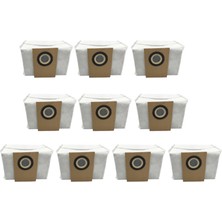 Pouxheu Alpha2 Pro Torbaları Için 10 Paket Elektrikli Süpürge Toz Torbası Yedek Aksesuarları (Yurt Dışından)