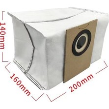 Pouxheu Alpha2 Pro Torbaları Için 10 Paket Elektrikli Süpürge Toz Torbası Yedek Aksesuarları (Yurt Dışından)