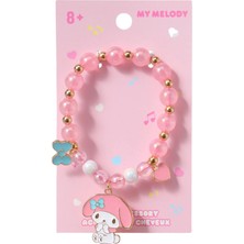 Sanrio Lisanslı My Melody Boncuklu Saç Lastiği