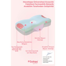 Lotus Beauty Pillow Kırışıklık Önleyici Ortopedik Güzellik Yastığı Ortopedik Yastık Hyaluronik Asit