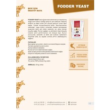 Fodder Yeast Inekler ve Besi Için Inaktif Maya
