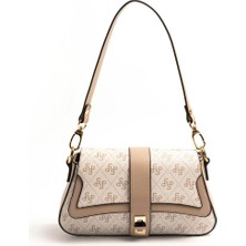 Silver Polo  Kadın Çapraz Çanta 1177-46529 Sılver Polo Çapraz Bayan Çantası M178 Bej-Mat Kum